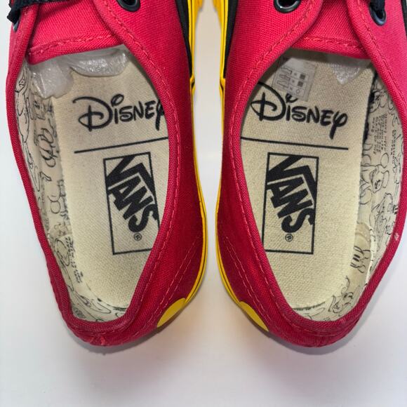 VANS x DISNEY  Authentic “Mickeys Birthday” Shoes Size Men 6 Women 7.5 - Picture 10 of 12
